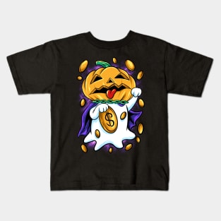 lucky ghost Kids T-Shirt